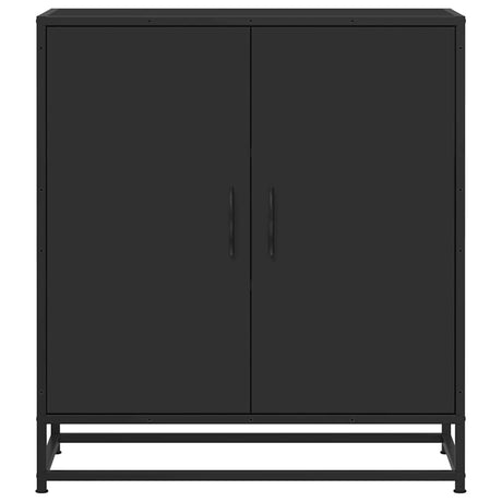 Sideboard 68X35X76 Cm Engineered Wood And Metal