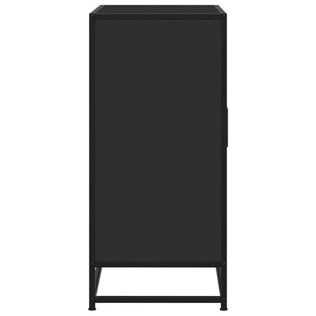 Sideboard 68X35X76 Cm Engineered Wood And Metal