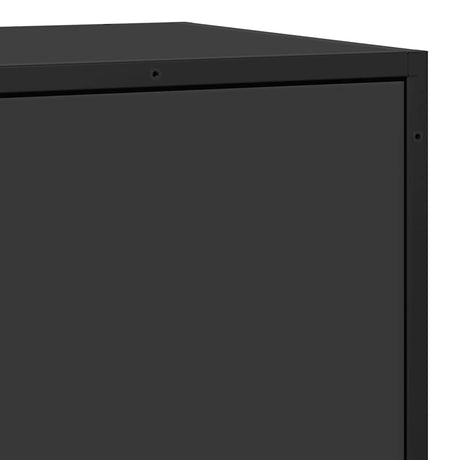Sideboard 68X35X76 Cm Engineered Wood And Metal