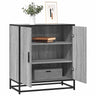 Sideboard 68X35X76 Cm Engineered Wood And Metal