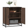 Sideboard 68X35X76 Cm Engineered Wood And Metal