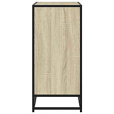Sideboard 68X35X76 Cm Engineered Wood And Metal