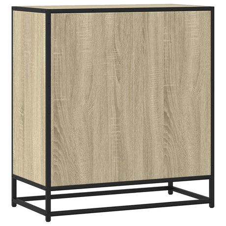 Sideboard 68X35X76 Cm Engineered Wood And Metal