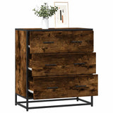 Sideboard 68X35X76 Cm Engineered Wood And Metal