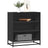 Sideboard 68X35X76 Cm Engineered Wood And Metal