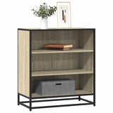 Sideboard 68X35X76 Cm Engineered Wood And Metal