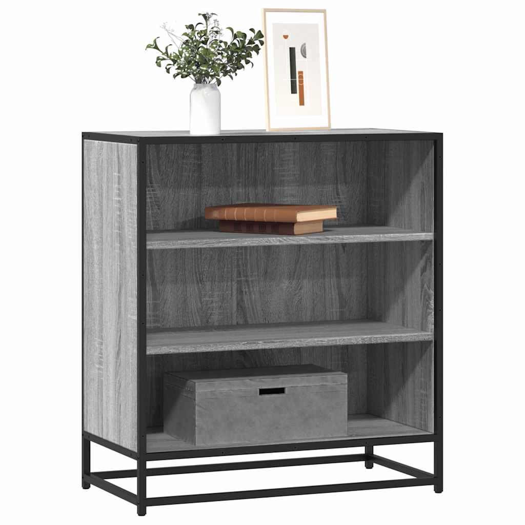 Sideboard 68X35X76 Cm Engineered Wood And Metal