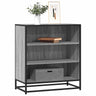 Sideboard 68X35X76 Cm Engineered Wood And Metal