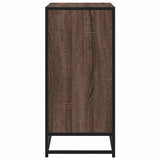Sideboard 68X35X76 Cm Engineered Wood And Metal