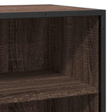 Sideboard 68X35X76 Cm Engineered Wood And Metal