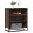 Sideboard 68X35X76 Cm Engineered Wood And Metal
