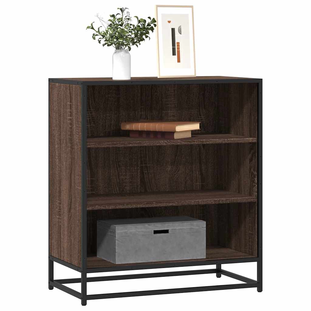 Sideboard 68X35X76 Cm Engineered Wood And Metal