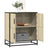 Sideboard 68X35X76 Cm Engineered Wood