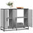 Sideboard 94X35X76 Cm Engineered Wood