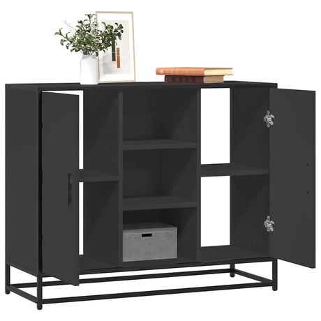 Sideboard 92X35X76 Cm Engineered Wood
