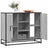 Sideboard 92X35X76 Cm Engineered Wood