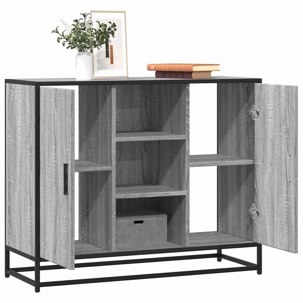 Sideboard 92X35X76 Cm Engineered Wood