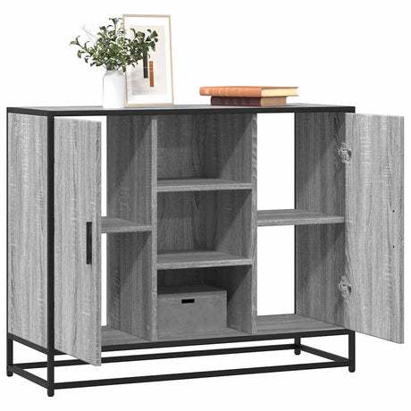 Sideboard 92X35X76 Cm Engineered Wood