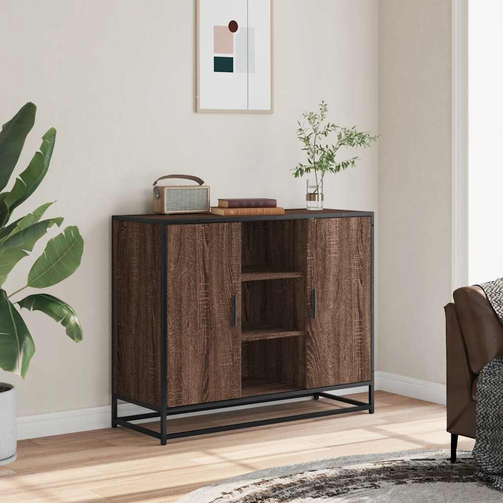 Sideboard 92X35X76 Cm Engineered Wood