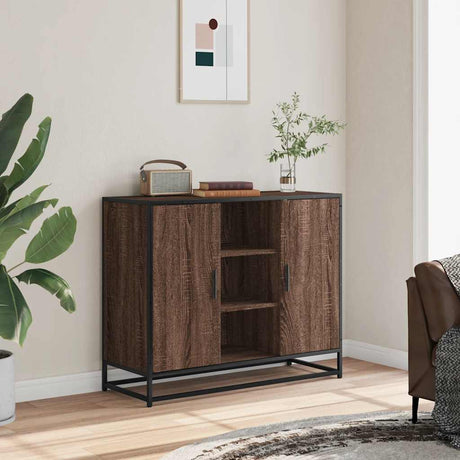 Sideboard 92X35X76 Cm Engineered Wood
