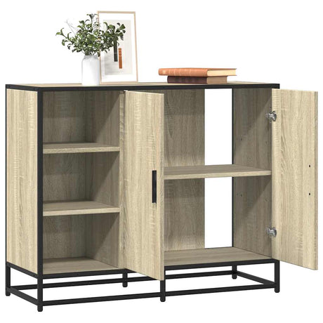 Sideboard 92X35X76 Cm Engineered Wood