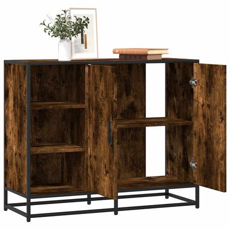 Sideboard 92X35X76 Cm Engineered Wood