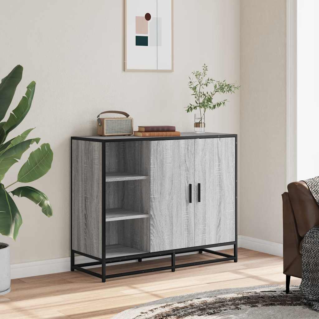 Sideboard 92X35X76 Cm Engineered Wood