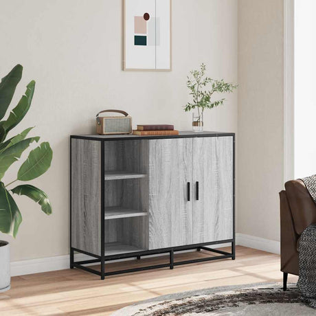 Sideboard 92X35X76 Cm Engineered Wood
