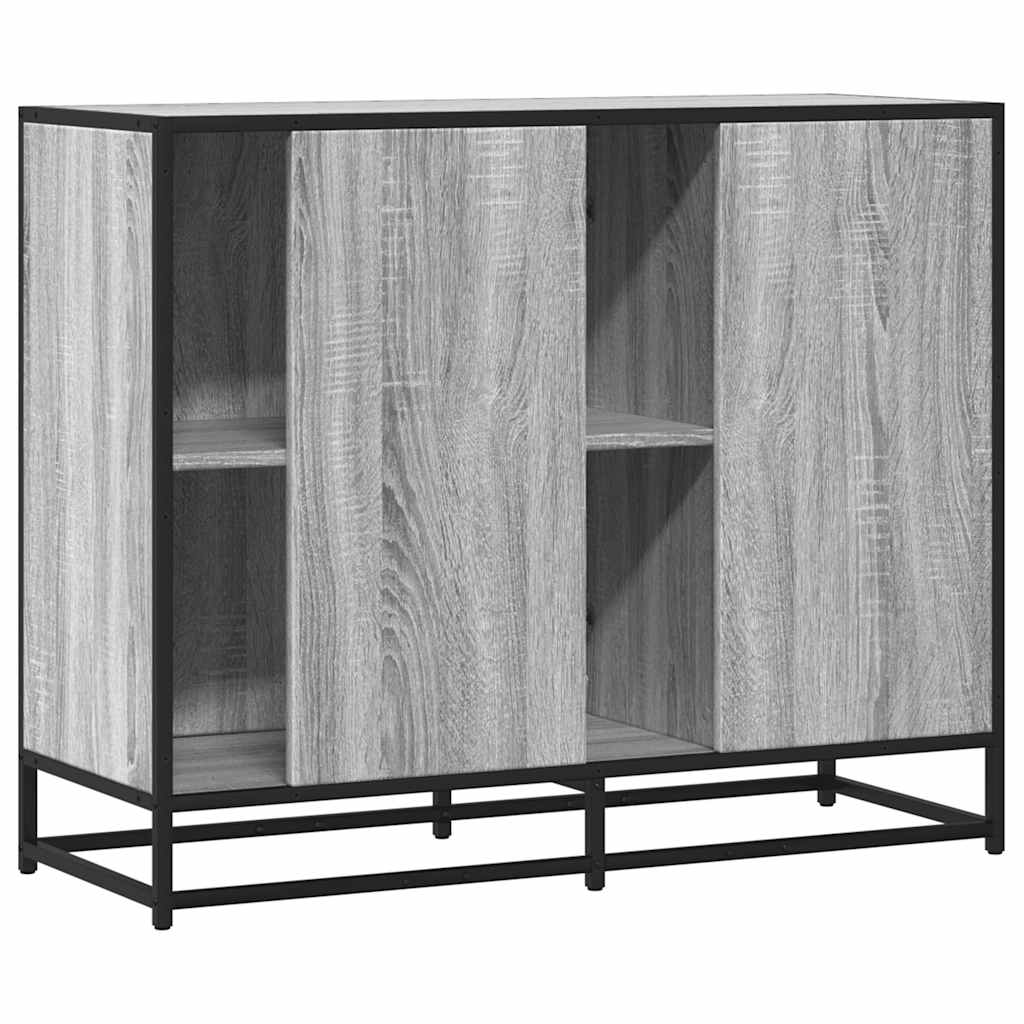 Sideboard 92X35X76 Cm Engineered Wood
