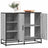 Sideboard 92X35X76 Cm Engineered Wood