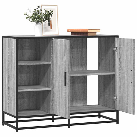 Sideboard 92X35X76 Cm Engineered Wood
