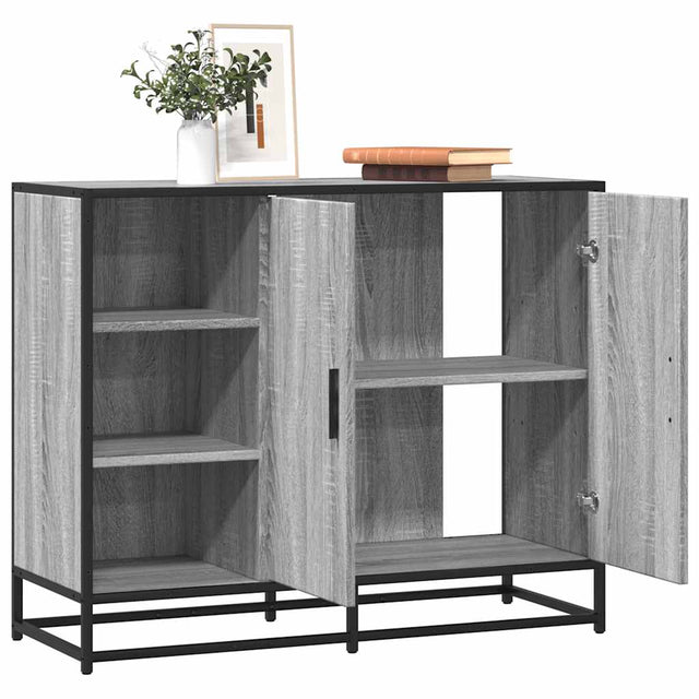 Sideboard 92X35X76 Cm Engineered Wood