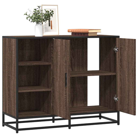 Sideboard 92X35X76 Cm Engineered Wood