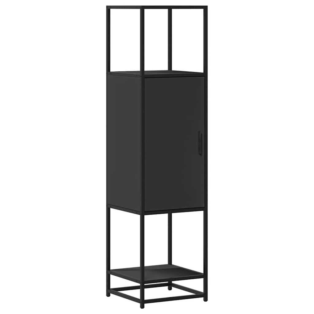 Highboard 35.5X35X139 Cm Engineered Wood And Metal