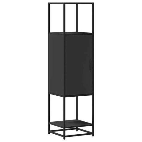 Highboard 35.5X35X139 Cm Engineered Wood And Metal