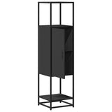 Highboard 35.5X35X139 Cm Engineered Wood And Metal