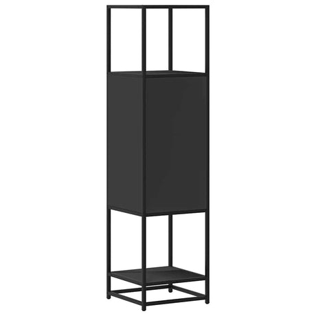 Highboard 35.5X35X139 Cm Engineered Wood And Metal