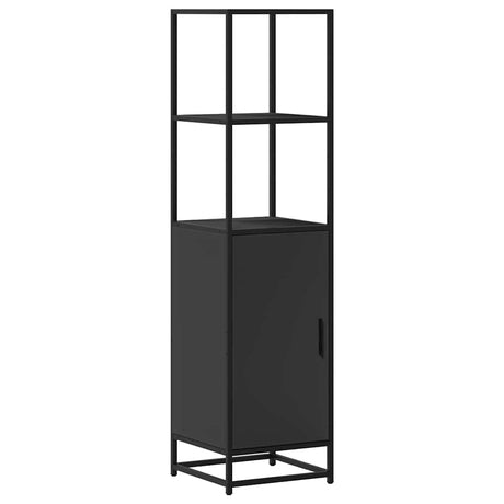 Highboard 35.5X35X139 Cm Engineered Wood And Metal