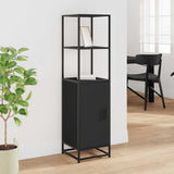 Highboard 35.5X35X139 Cm Engineered Wood And Metal