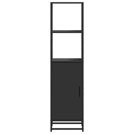 Highboard 35.5X35X139 Cm Engineered Wood And Metal