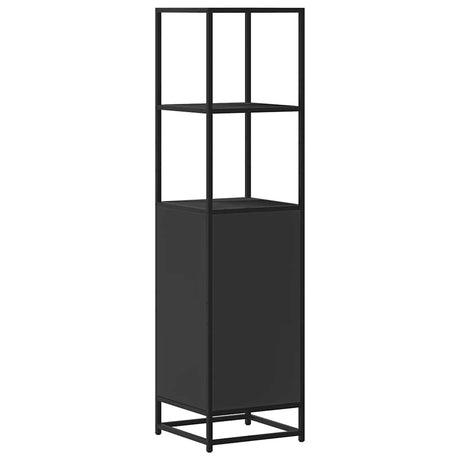 Highboard 35.5X35X139 Cm Engineered Wood And Metal