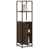 Highboard 35.5X35X139 Cm Engineered Wood And Metal