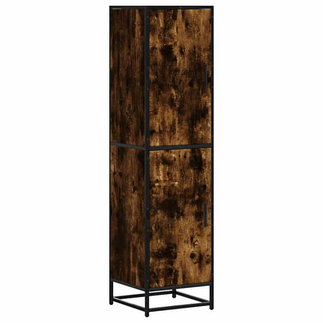 Highboard 35.5X35X139 Cm Engineered Wood And Metal