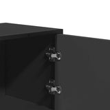 Highboard 68X35X106.5 Cm Engineered Wood And Metal