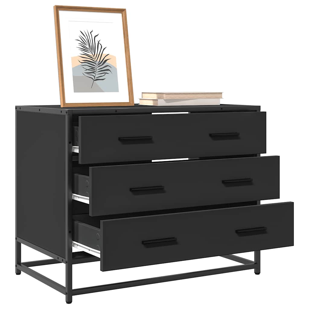 Drawer Cabinet 70X41X56 Cm Engineered Wood