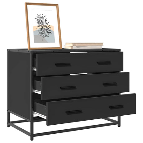 Drawer Cabinet 70X41X56 Cm Engineered Wood