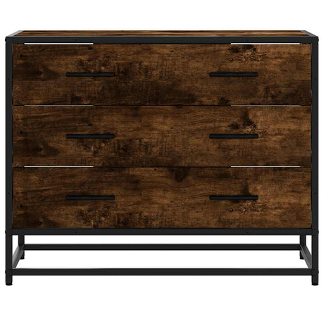Drawer Cabinet 70X41X56 Cm Engineered Wood
