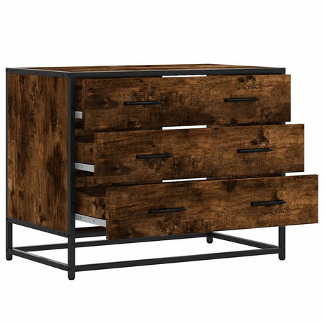 Drawer Cabinet 70X41X56 Cm Engineered Wood