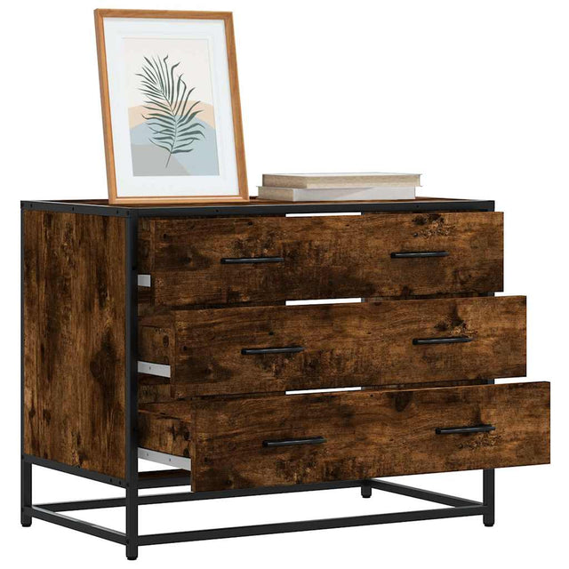 Drawer Cabinet 70X41X56 Cm Engineered Wood