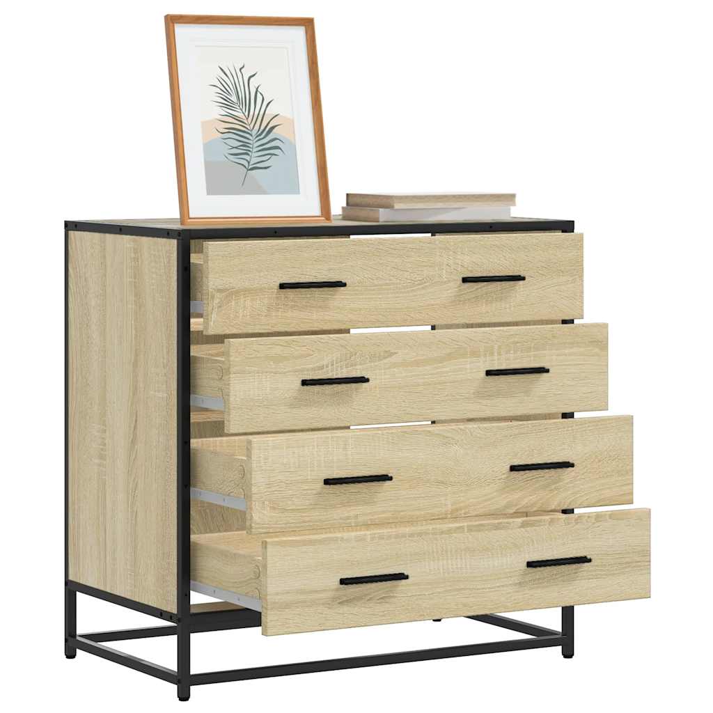 Drawer Cabinet 70X41X70 Cm Engineered Wood